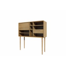 Scandic Oak Wide Cabinet